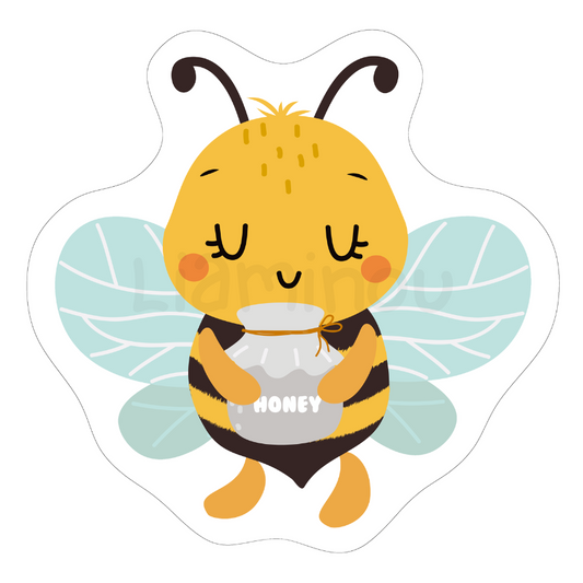 Panneau tissu coussin abeille