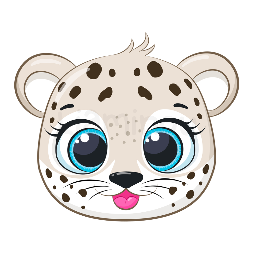 Panneau tissu lingette lavable - léopard